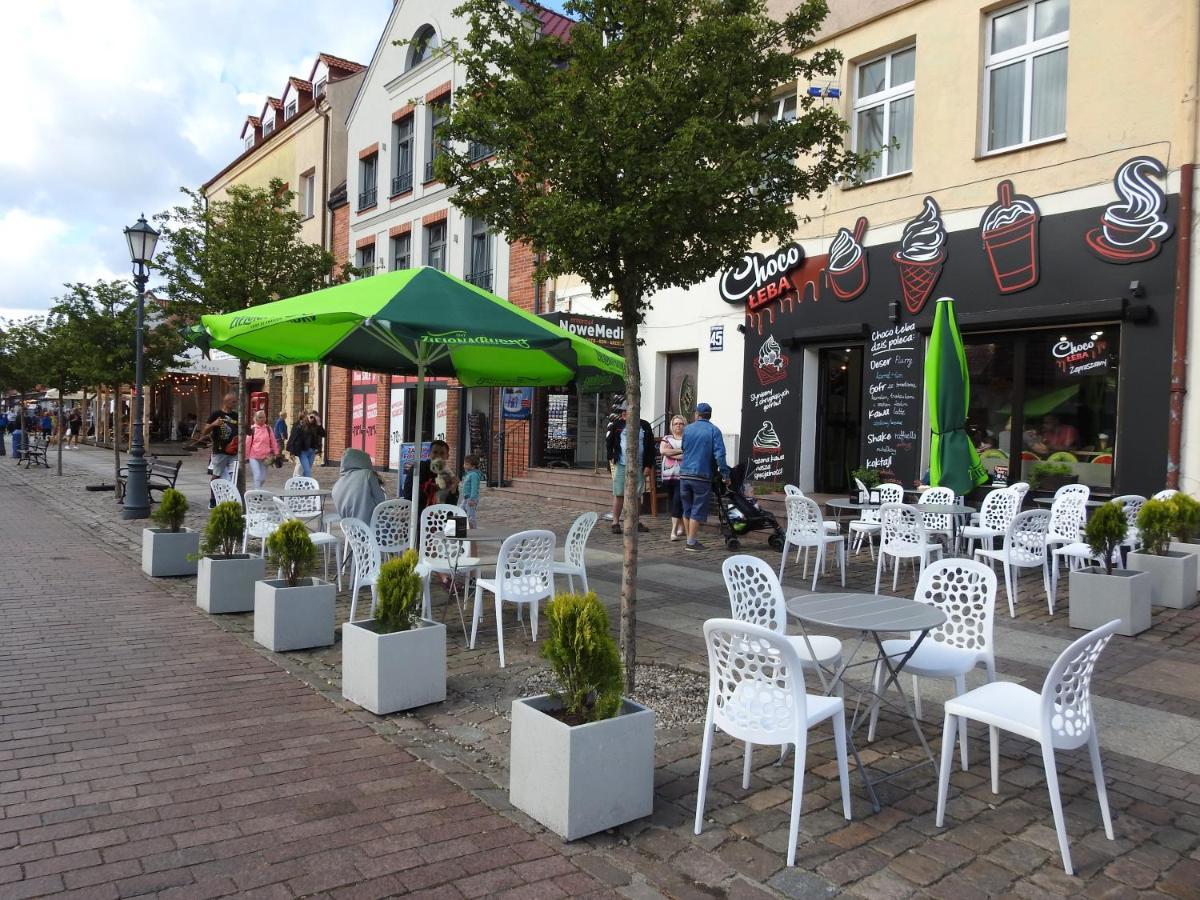 Domki U Skrzata Leba Exterior photo